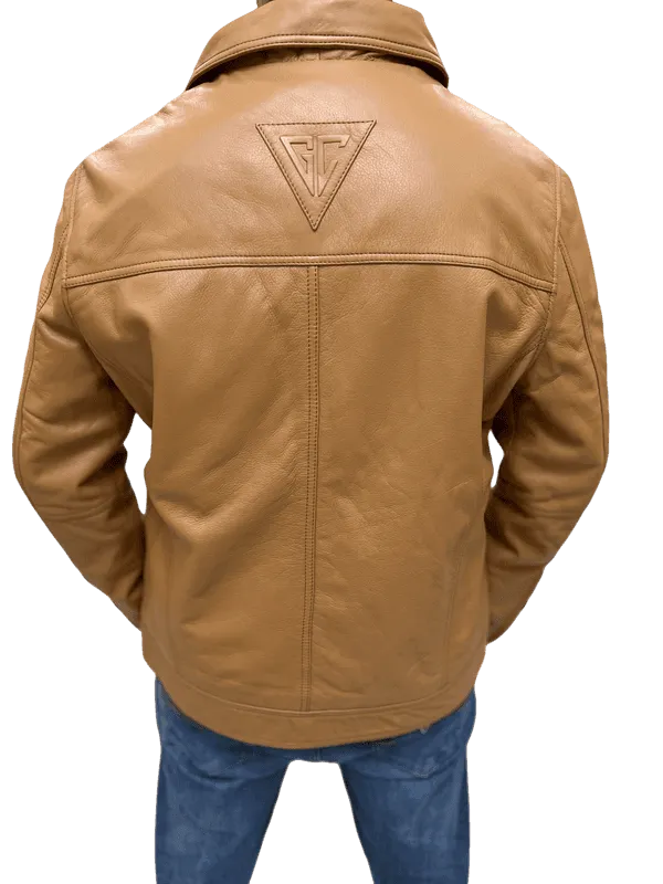 100% Top Grain Leather Jacket C7