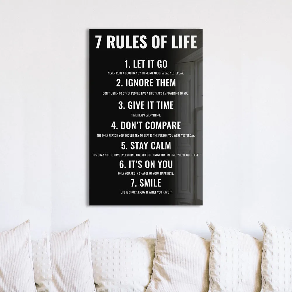 7 Rules Of Life