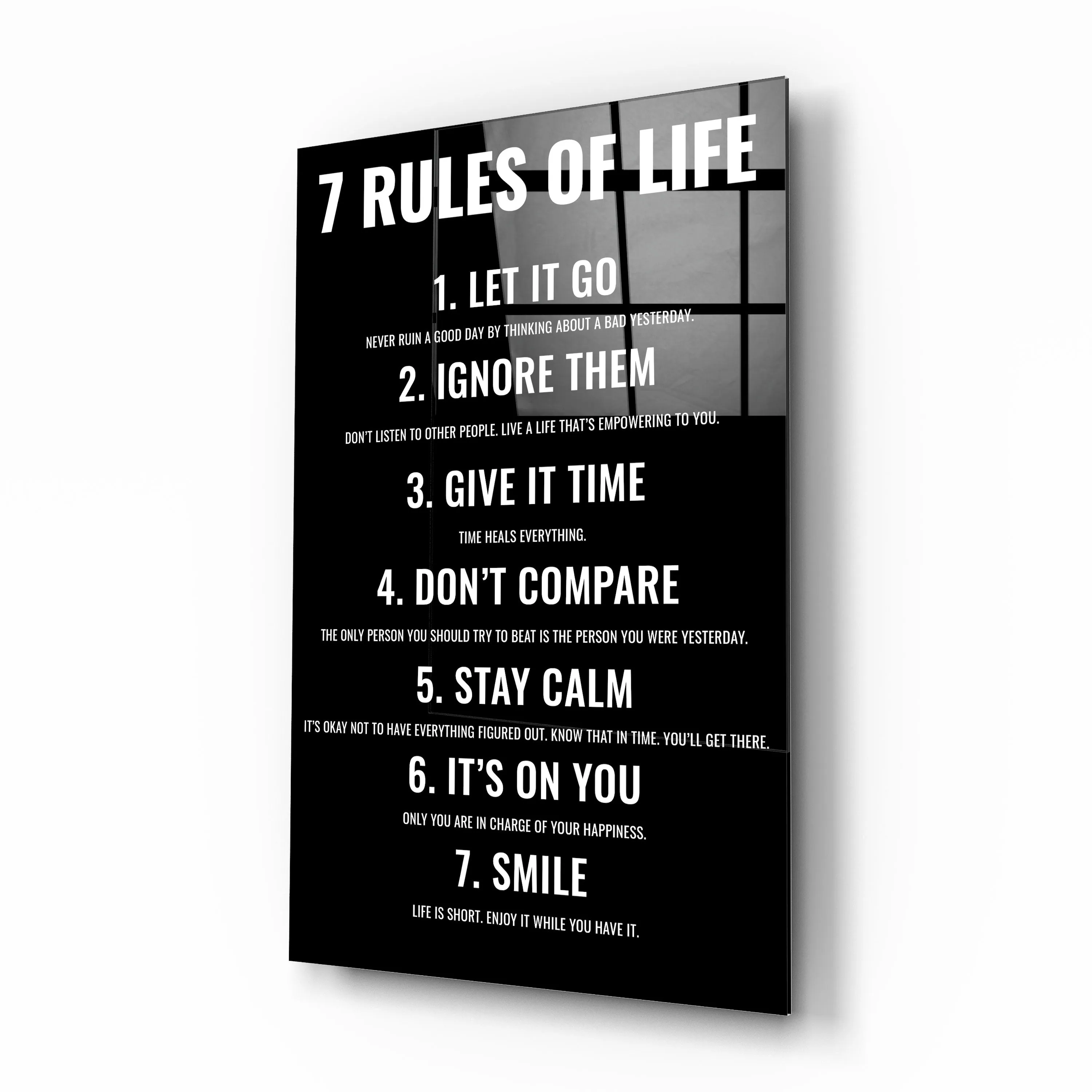 7 Rules Of Life