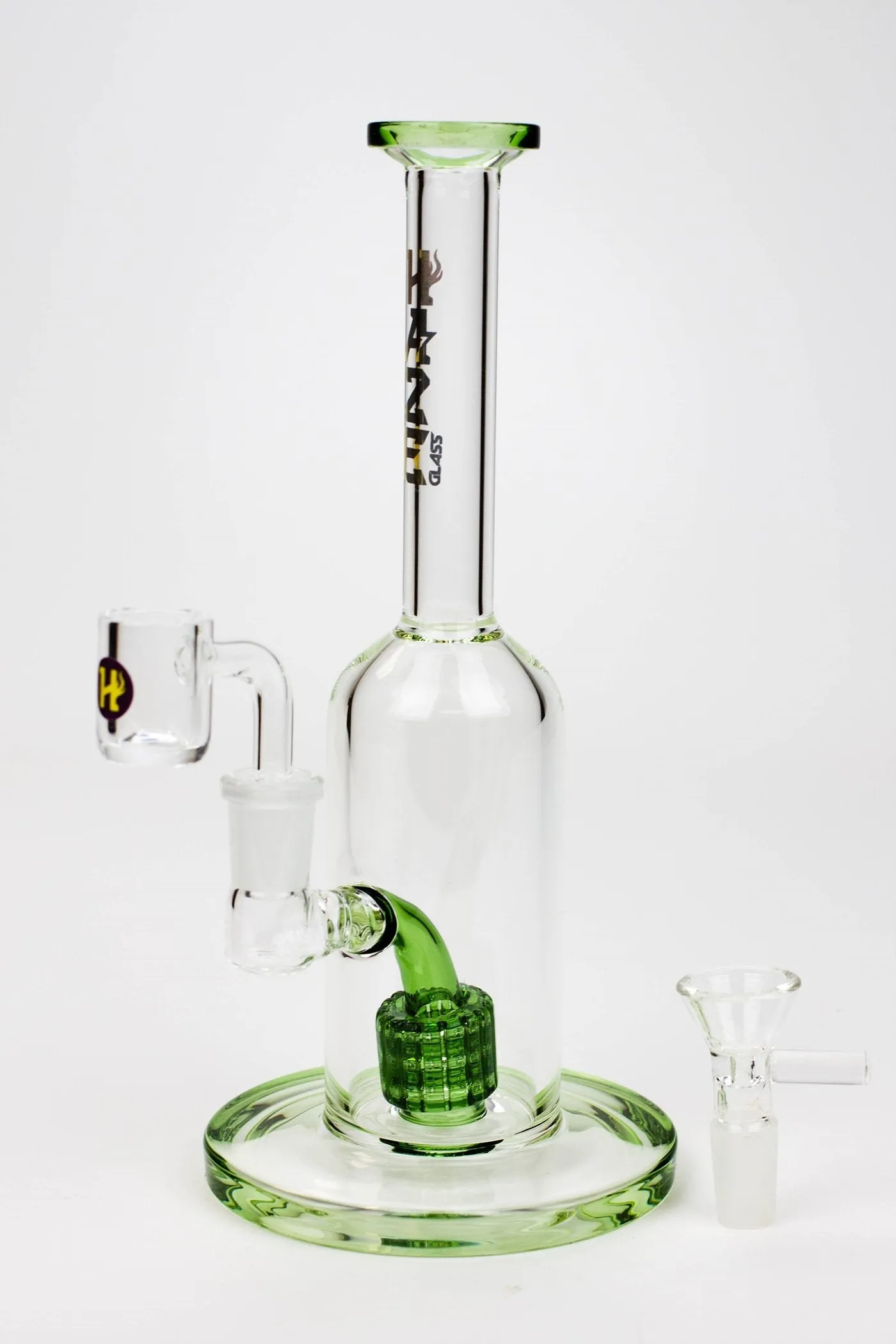 8" HAZE 2-in-1 Showerhead Diffuser Dab Rig