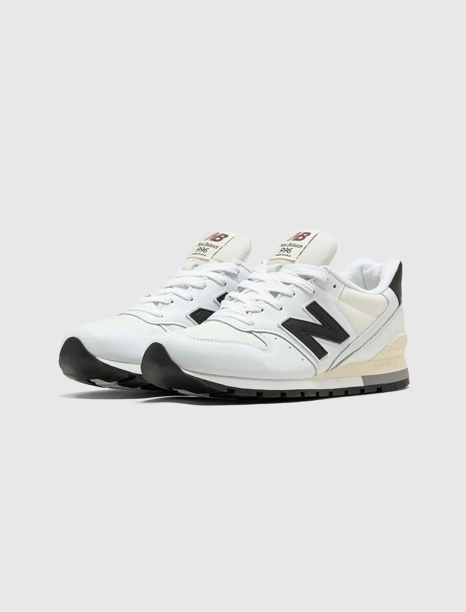 996 MADE IN USA "WHITE/BLACK"