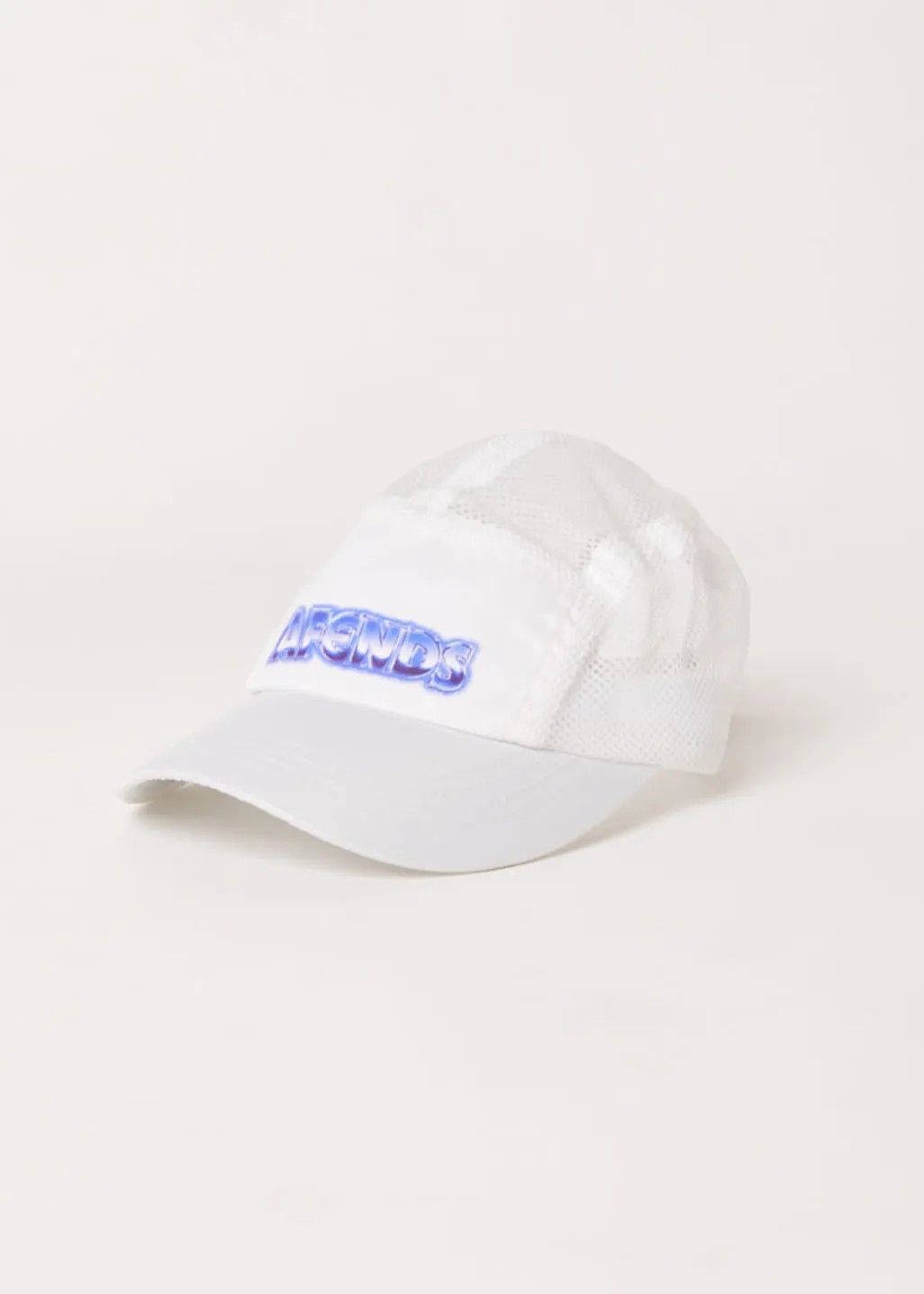 AFENDS Unisex Chromed - 5 Panel Cap - White