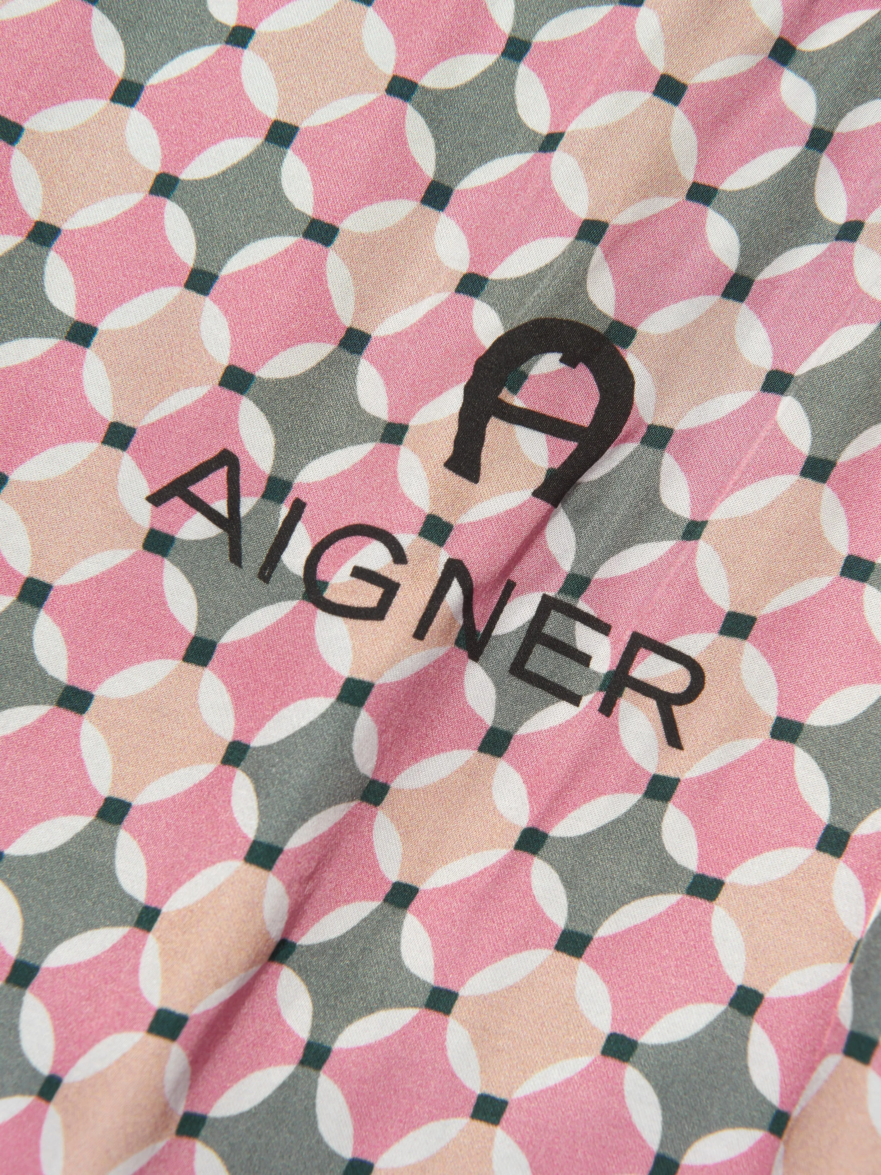 Aigner Girls Patterned Dress in Pink