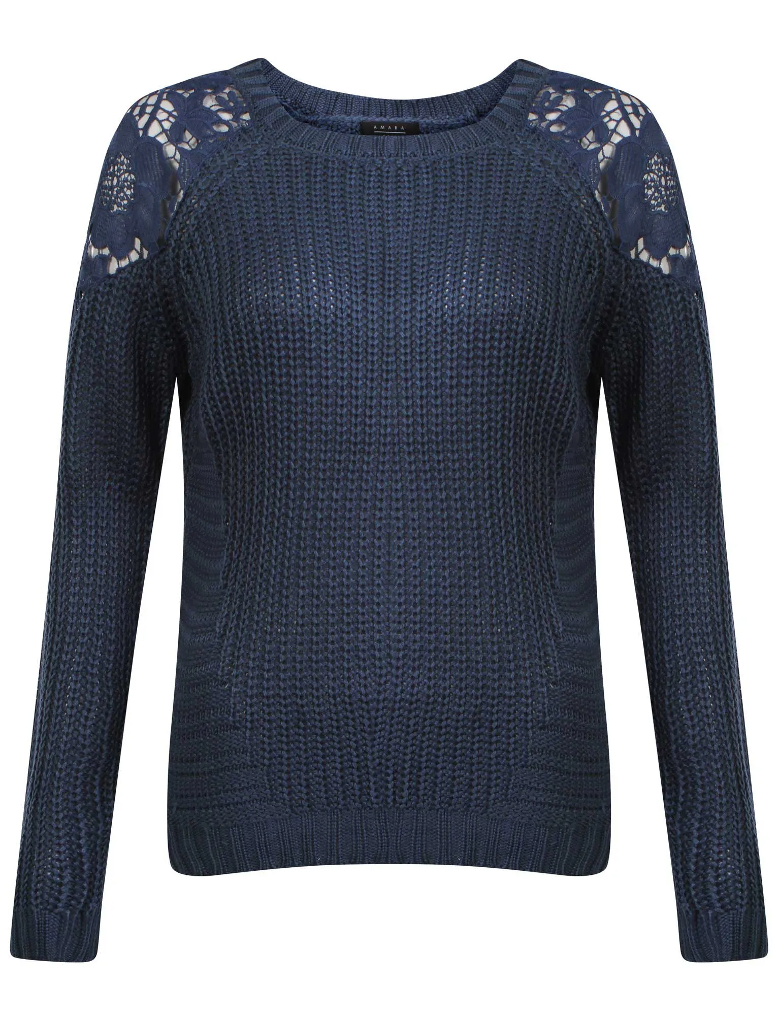 Amara Leya Lacey navy jumper