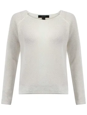 Amara Reya Water Lily white jumper