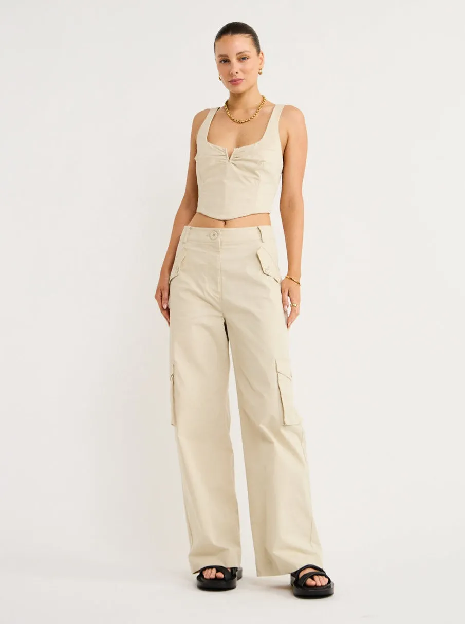 Anna Quan Orlando Pants in Slate