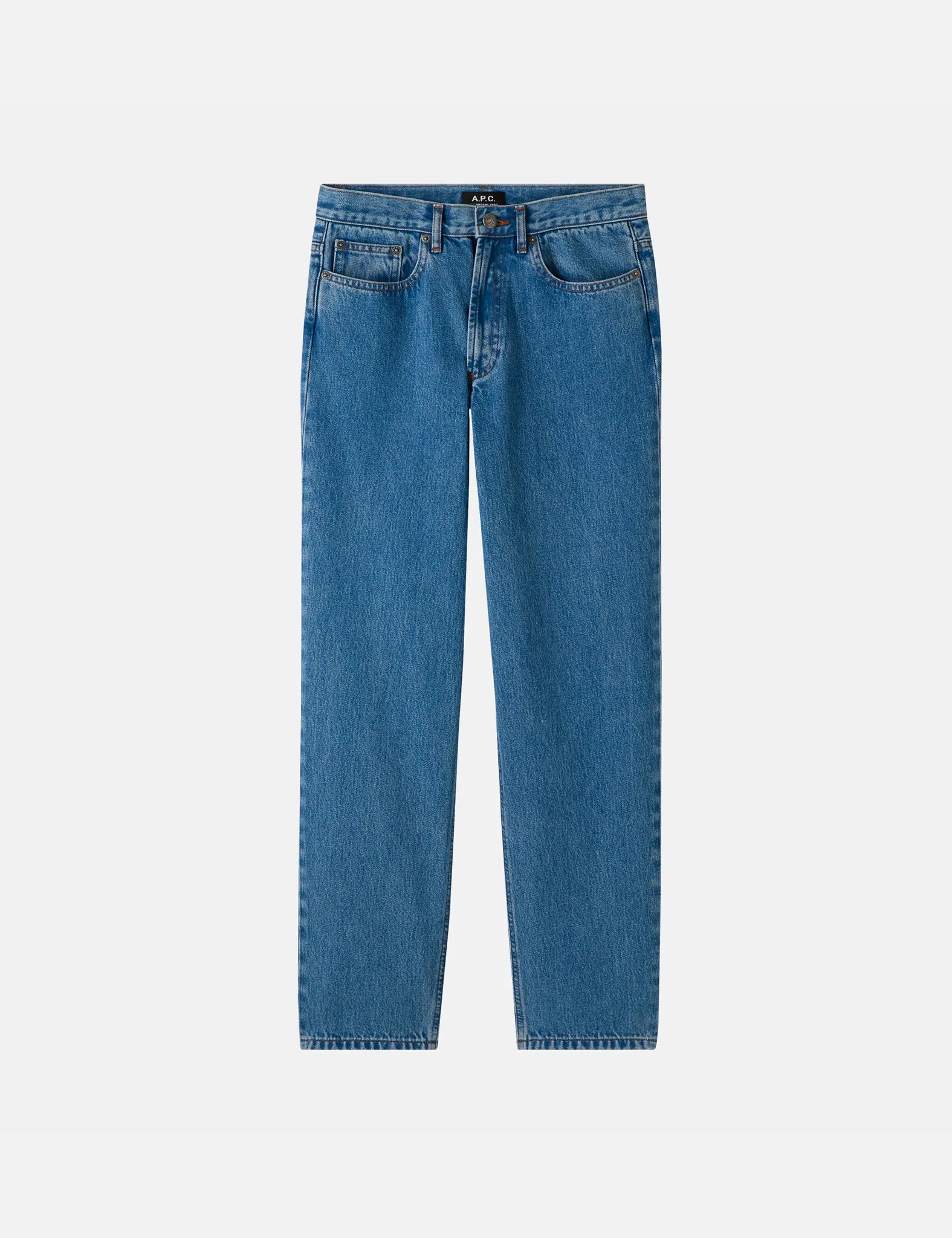 A.P.C. Martin Jeans - Washed Indigo Blue