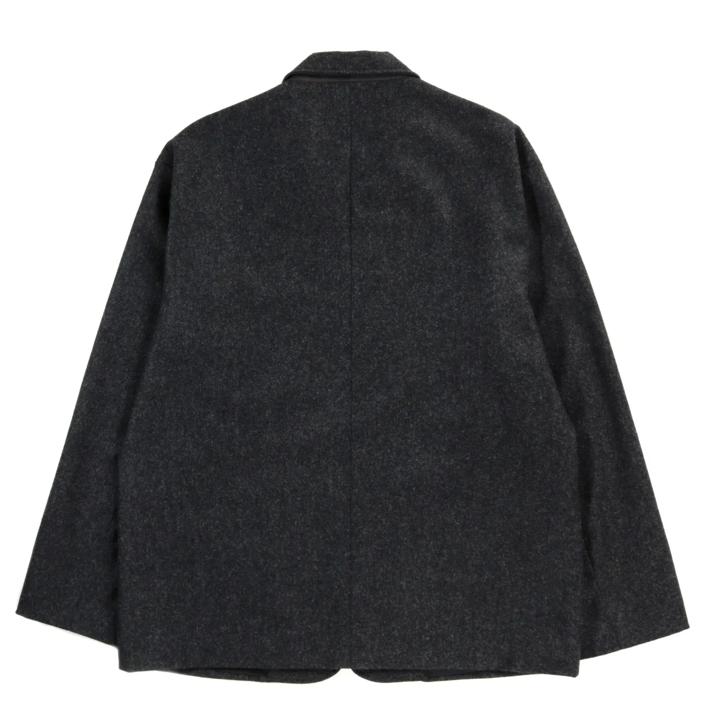 ARPENTEUR FOX JACKET WOOL FLANNEL CHARCOAL