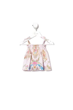 BABIES SHIRRING SET LITTLE PETAL