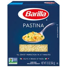 Barilla Pastina Pasta 12oz. (Case Of 16/Packs)