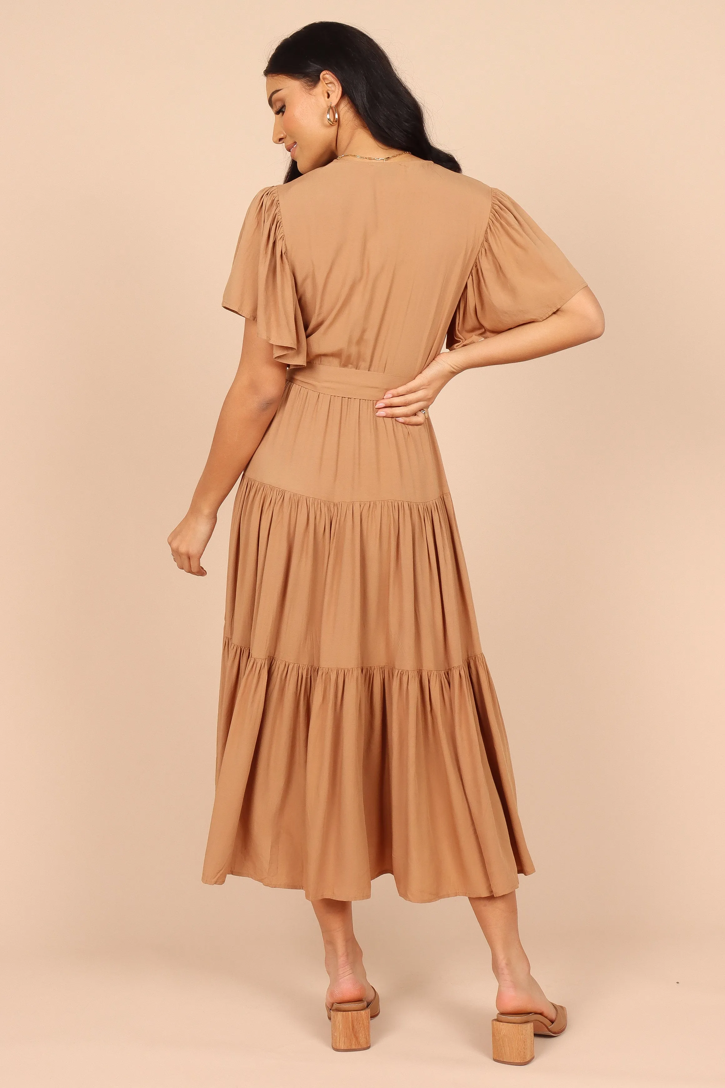 Barker Dress - Tan