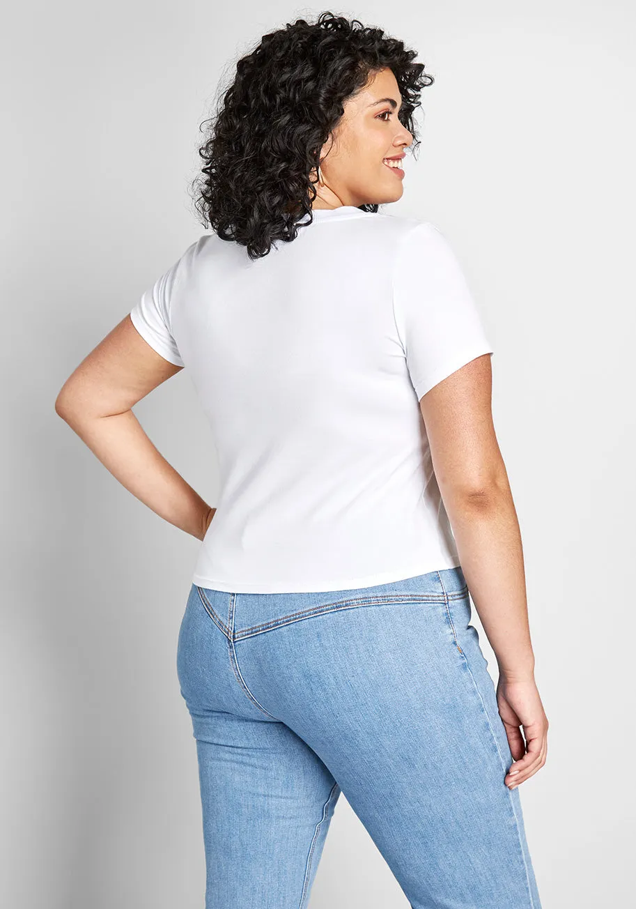 Basic Boost Cap Sleeve Top