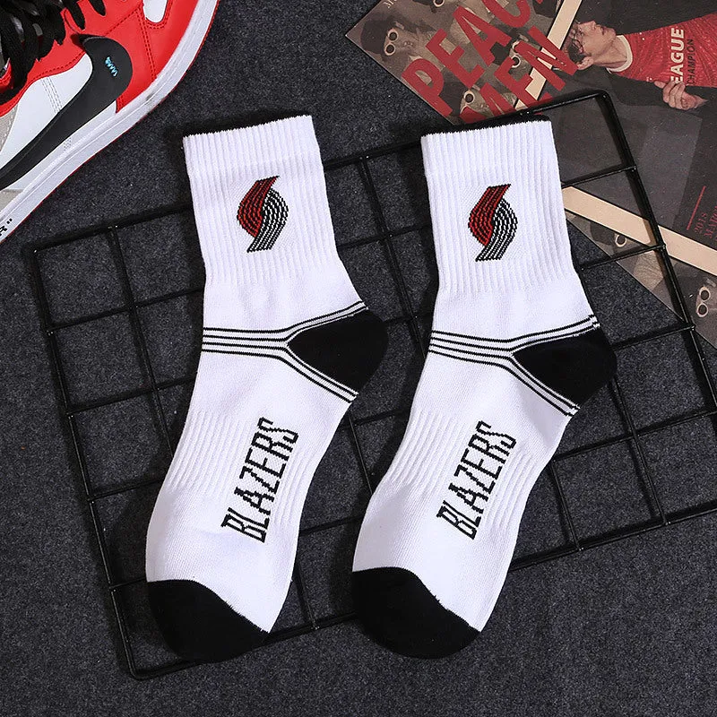 Basketball NBA badge logo sports socks