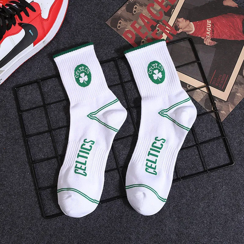 Basketball NBA badge logo sports socks