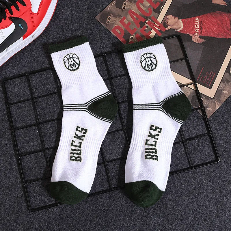 Basketball NBA badge logo sports socks