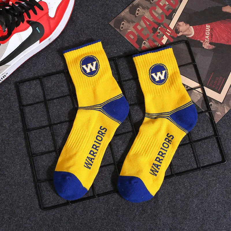 Basketball NBA badge logo sports socks