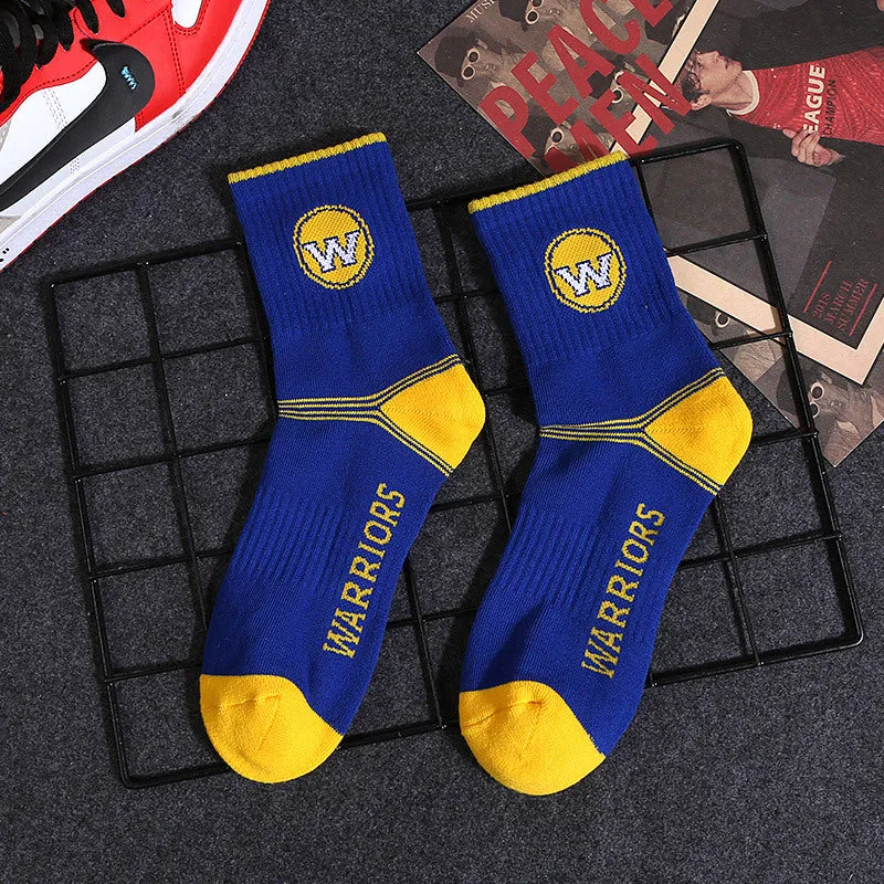 Basketball NBA badge logo sports socks