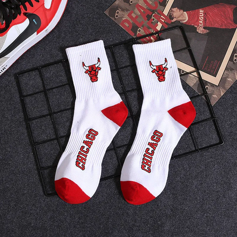 Basketball NBA badge logo sports socks