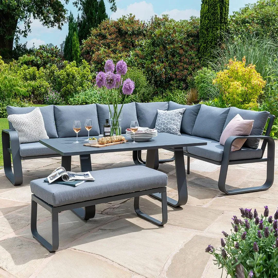 Belfry Corner Outdoor Dining Set