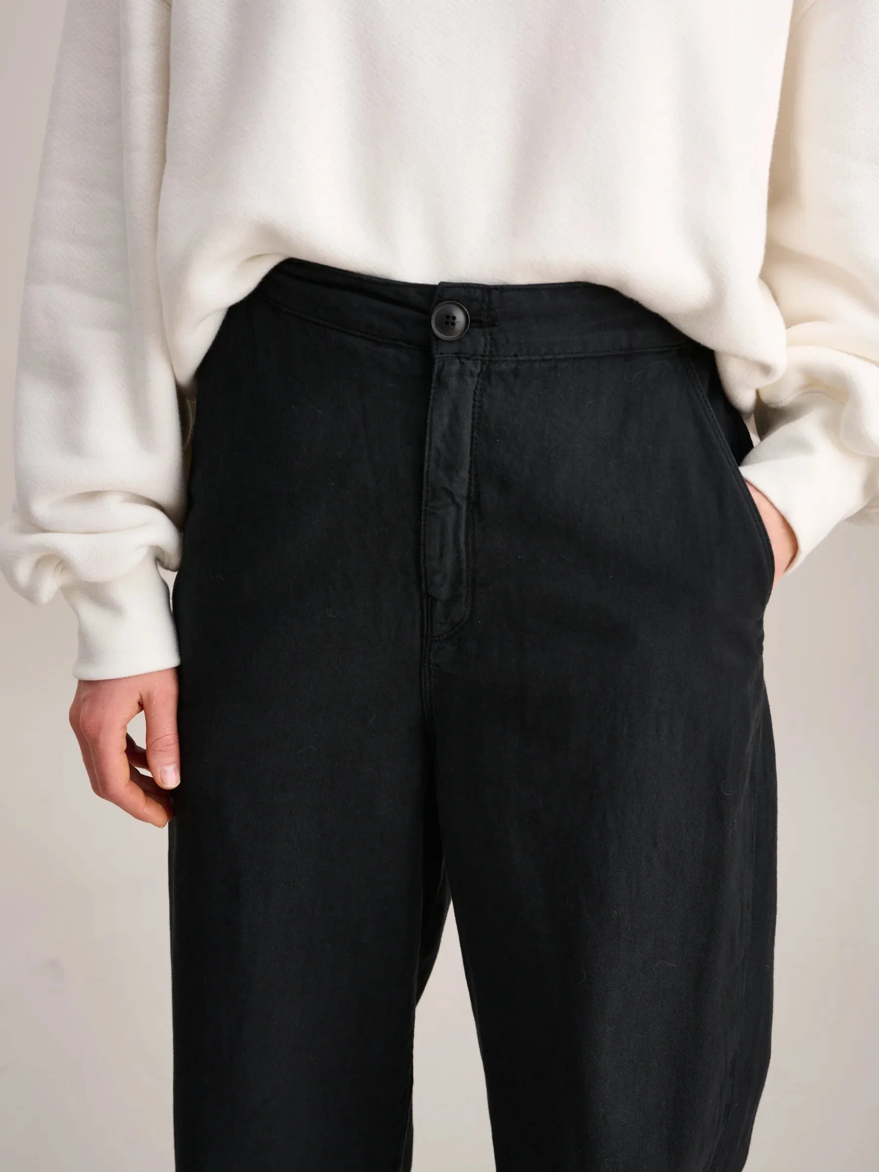 Bellerose Pasop Trousers Off Black