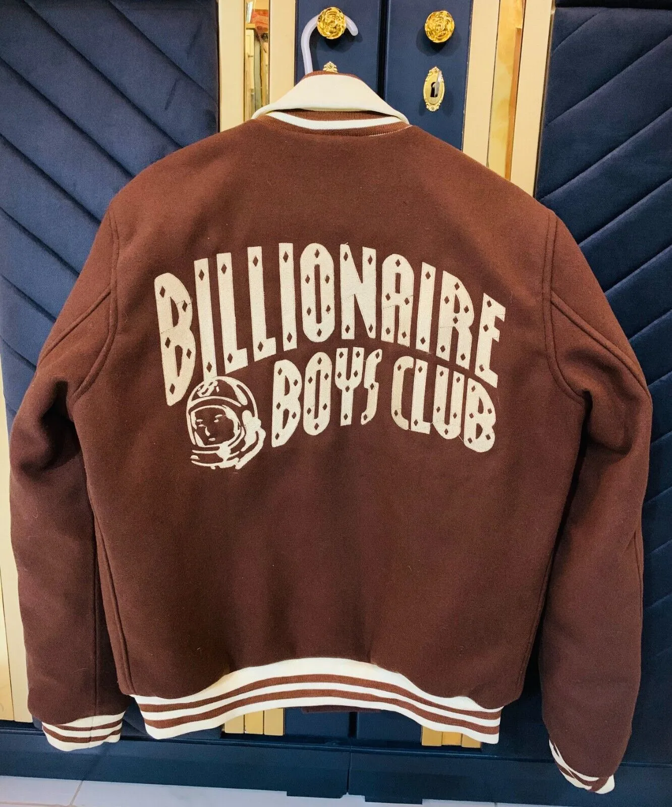 Billionaire Boys Club wool blend bomber jacket Astro Varsity Jacket