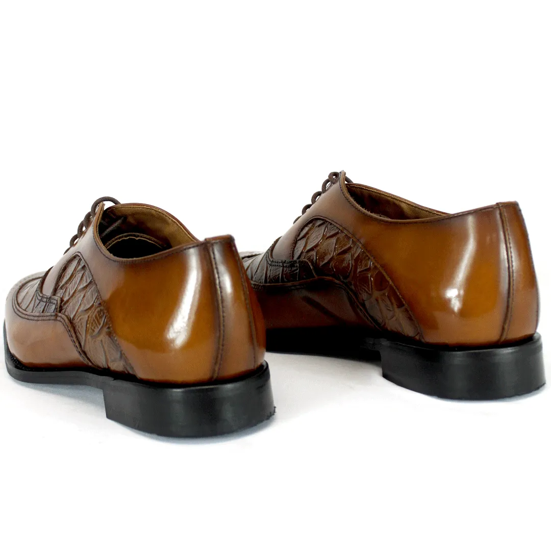 Bishop Leather Ivywood  Tan Shoe