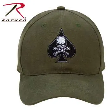 Black Ink Death Spade Low Profile Insignia Cap