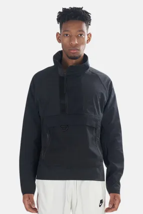 Black/Black Nike Sportswear Tech Quarter Zip