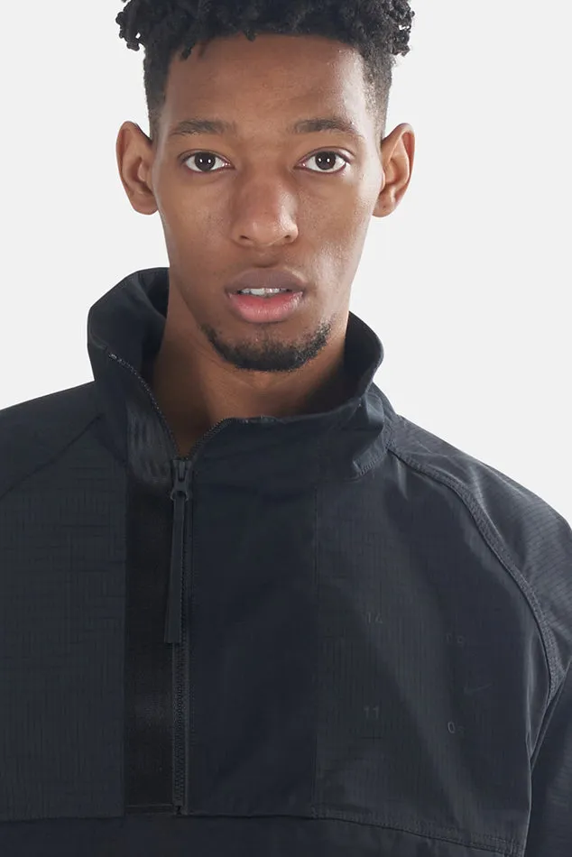 Black/Black Nike Sportswear Tech Quarter Zip