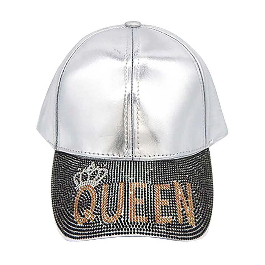 Bling Queen Message Baseball Cap