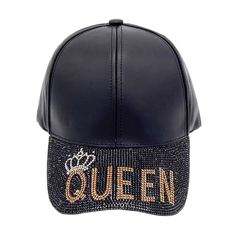 Bling Queen Message Baseball Cap