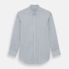 Blue Double Pinstripe Richmond Shirt