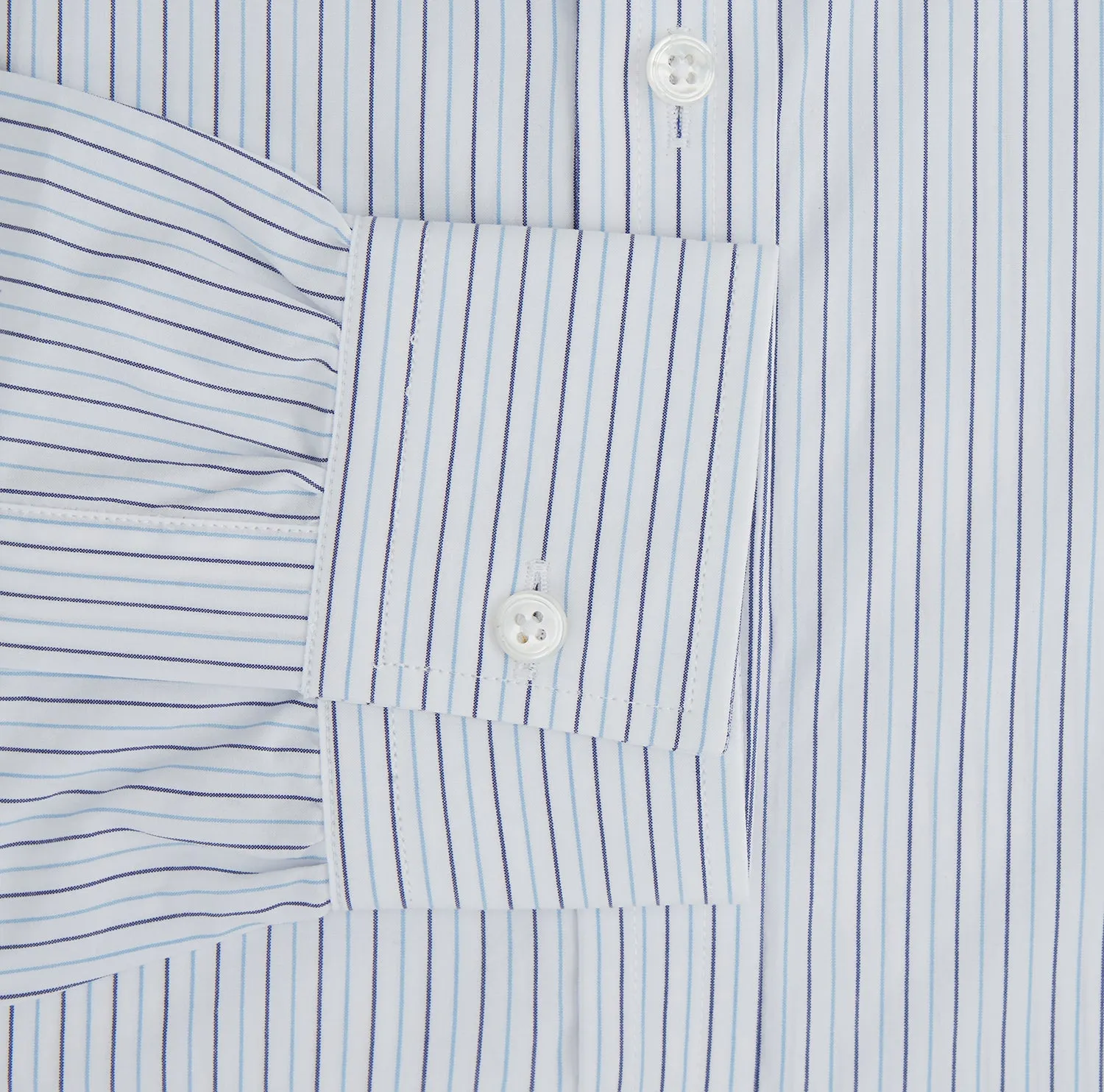 Blue Double Pinstripe Richmond Shirt