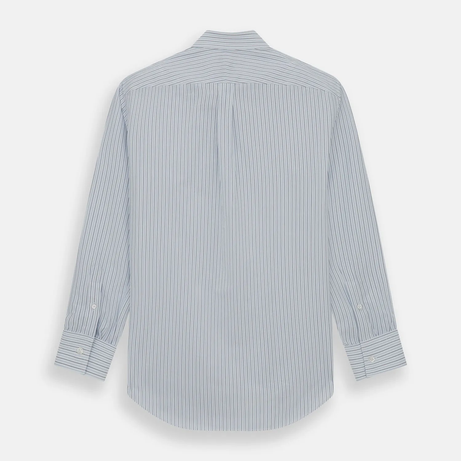 Blue Double Pinstripe Richmond Shirt