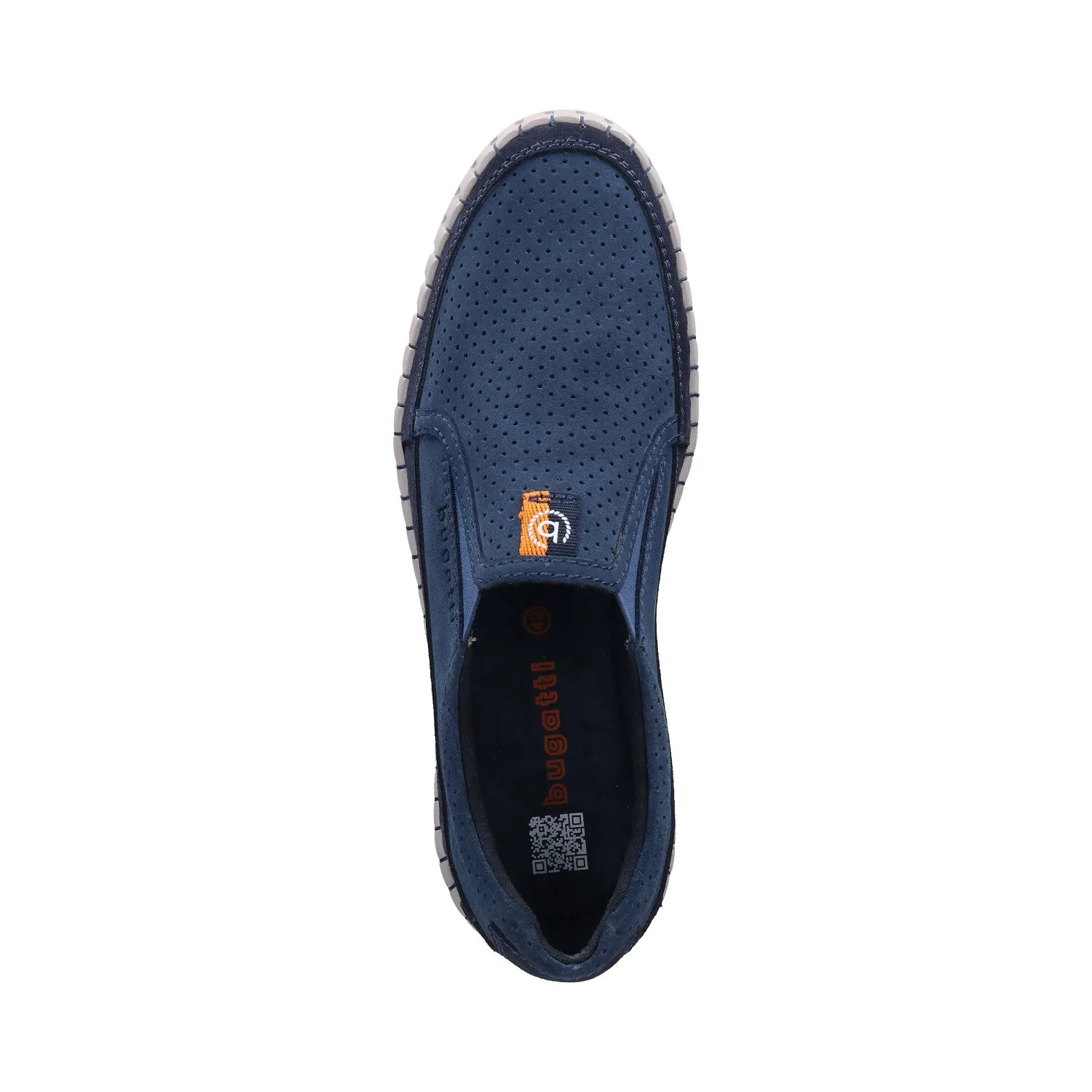 Bugatti Baloo Navy Suede Shoes