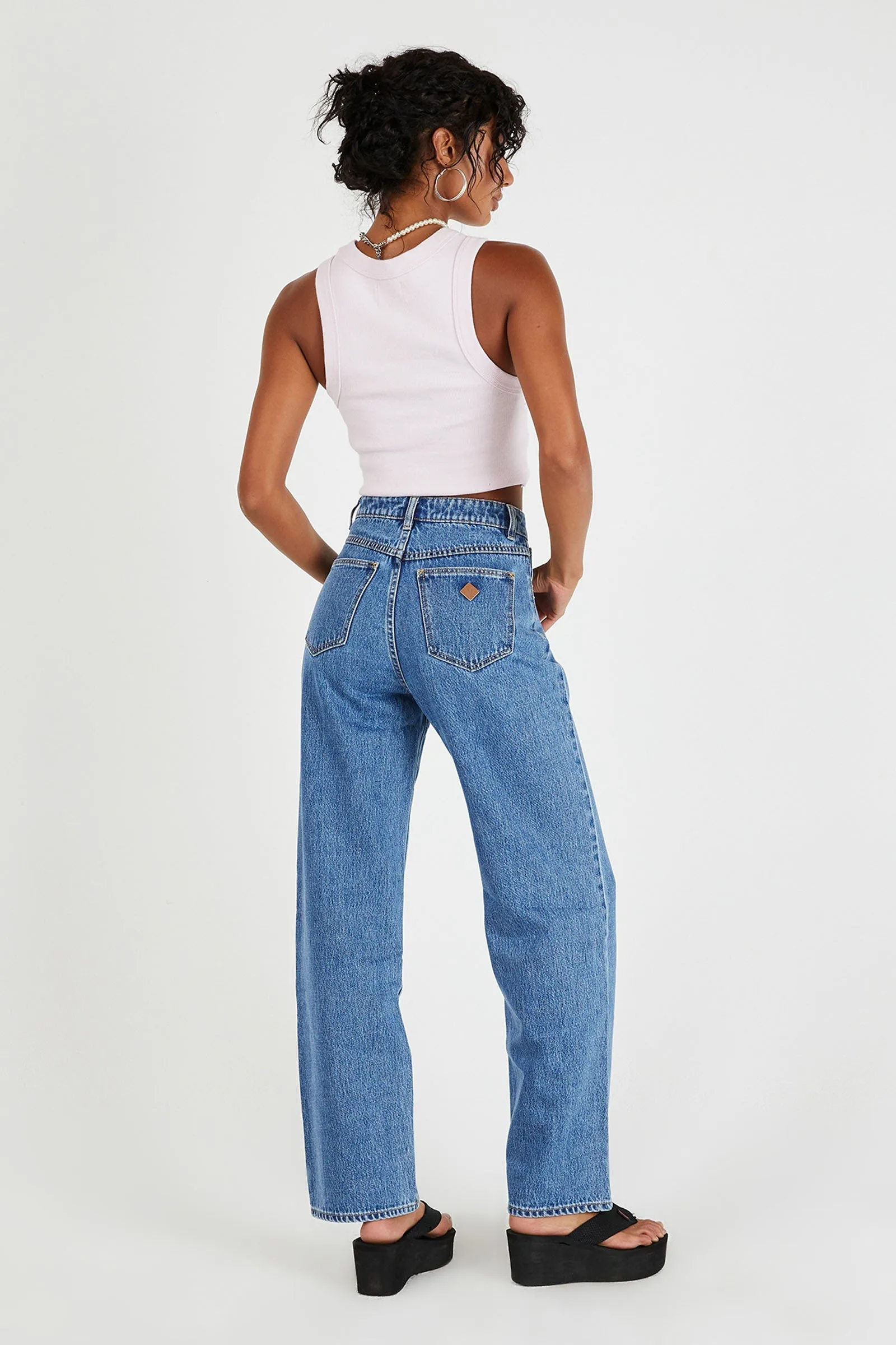 Carrie Vintage Blue Mid Daria Denim Jean