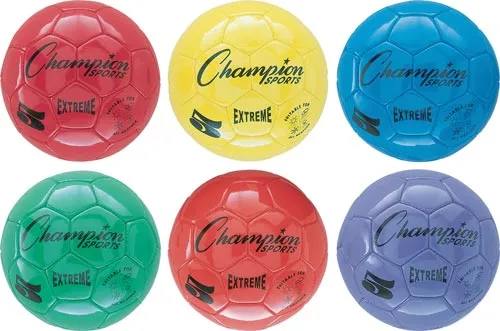 Champion Sports Extreme Soccer Balls (Set 6)