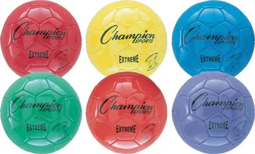 Champion Sports Extreme Soccer Balls (Set 6)