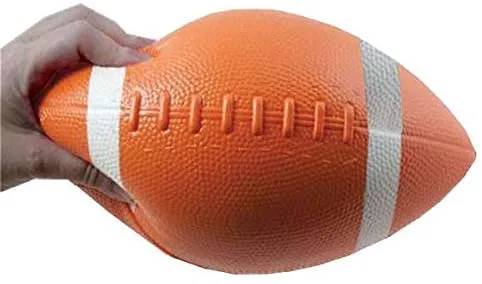 Champion Sports Rhino Super Squeeze Footballs - Set of 6