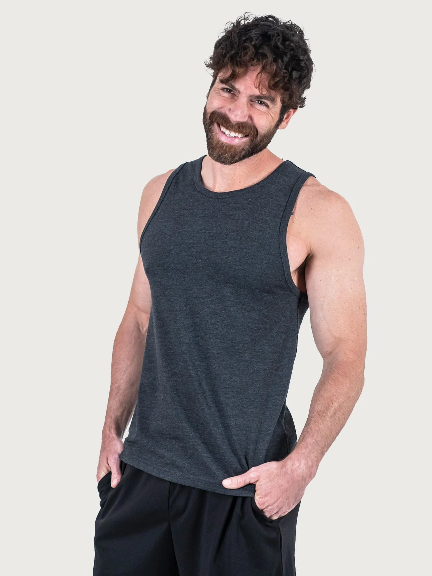 Charcoal Pacific Beach Tank Top