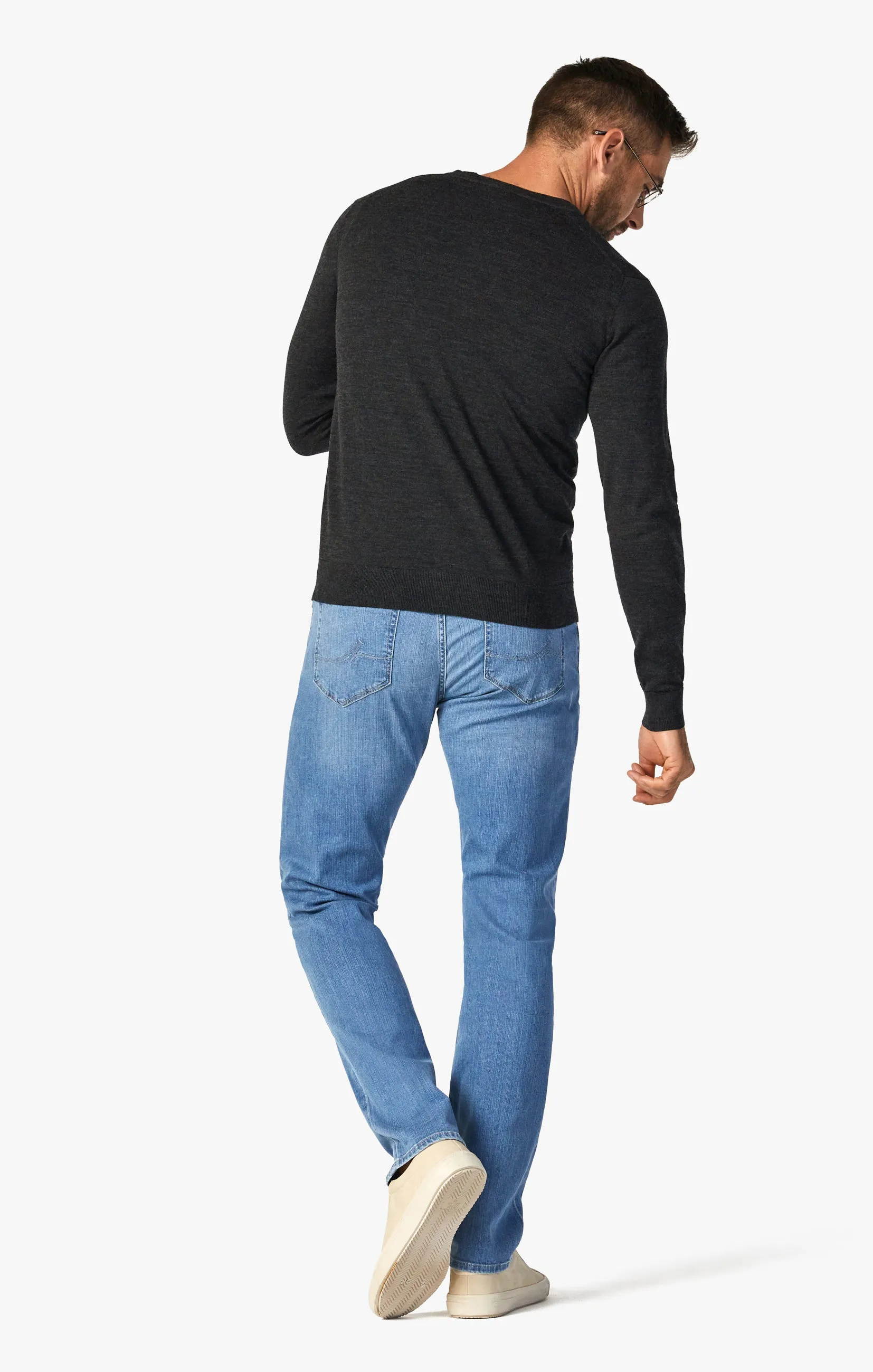 Charisma Relaxed Straight Jeans In Light Soft Denim