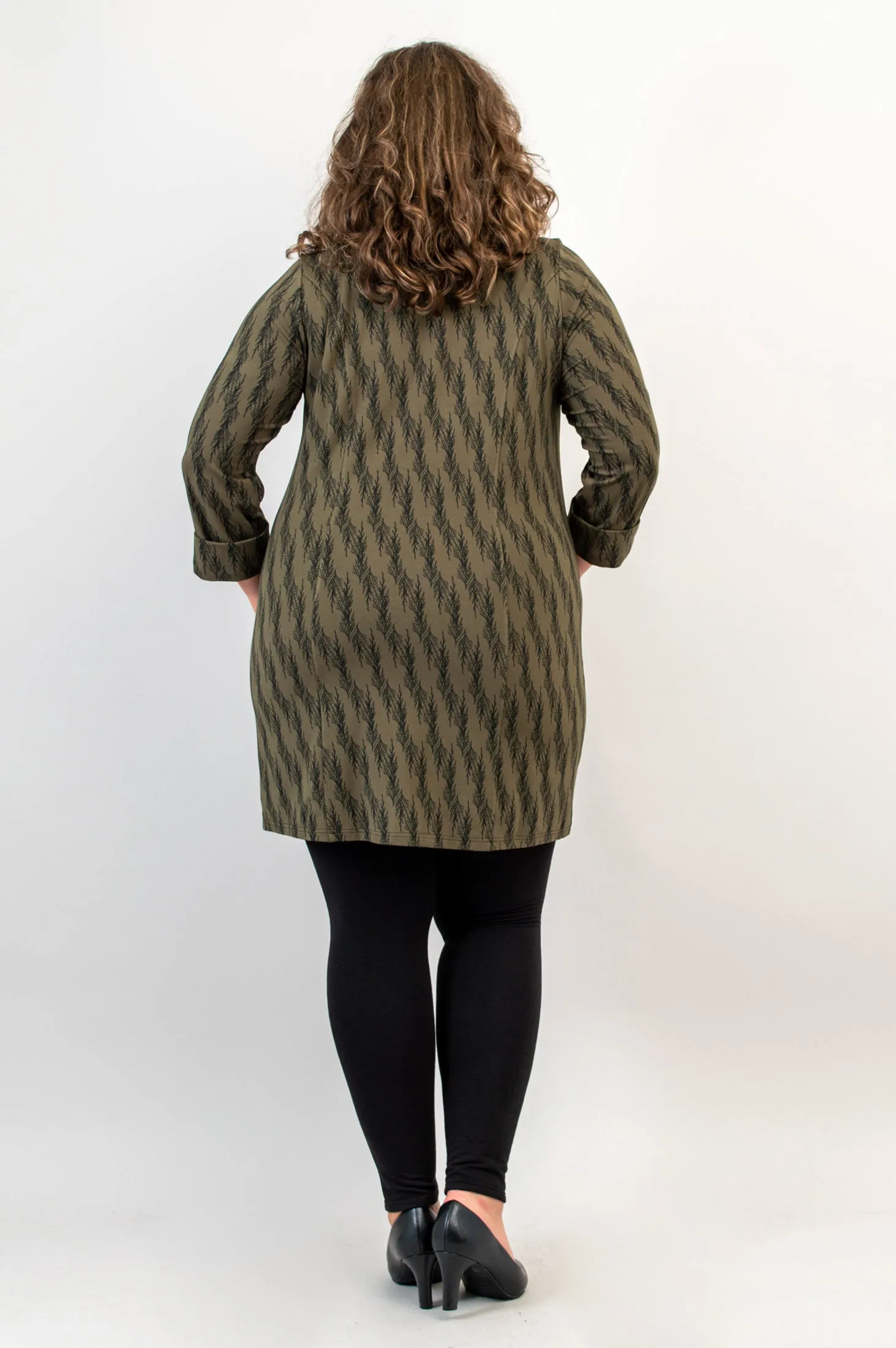 Charlie Tunic, Cedar Forest, Bamboo - Final Sale