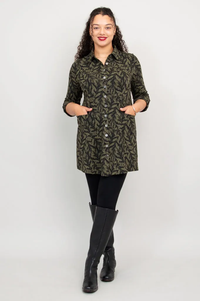 Charlie Tunic, Greenwood, Bamboo - Final Sale