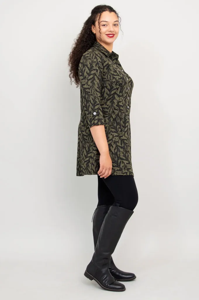 Charlie Tunic, Greenwood, Bamboo - Final Sale