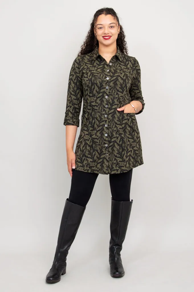 Charlie Tunic, Greenwood, Bamboo - Final Sale