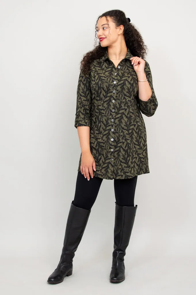 Charlie Tunic, Greenwood, Bamboo - Final Sale