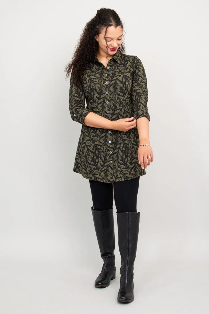 Charlie Tunic, Greenwood, Bamboo - Final Sale