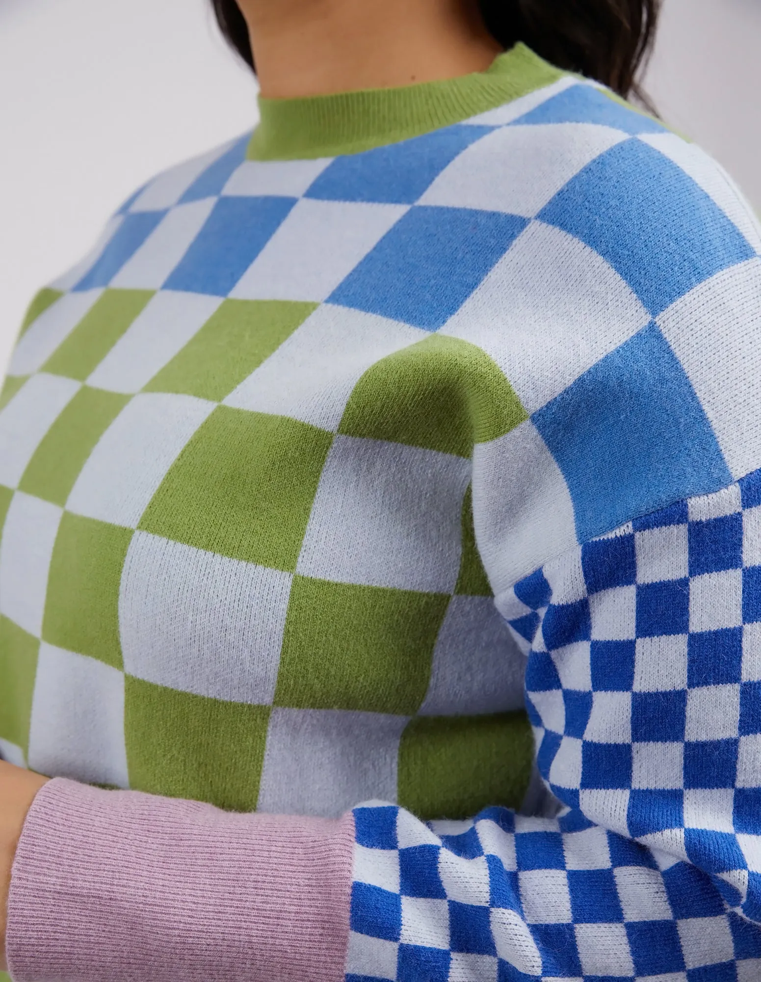 Checkerboard Knit