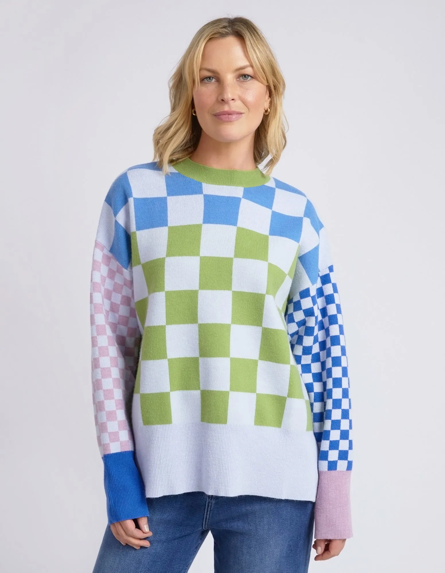 Checkerboard Knit