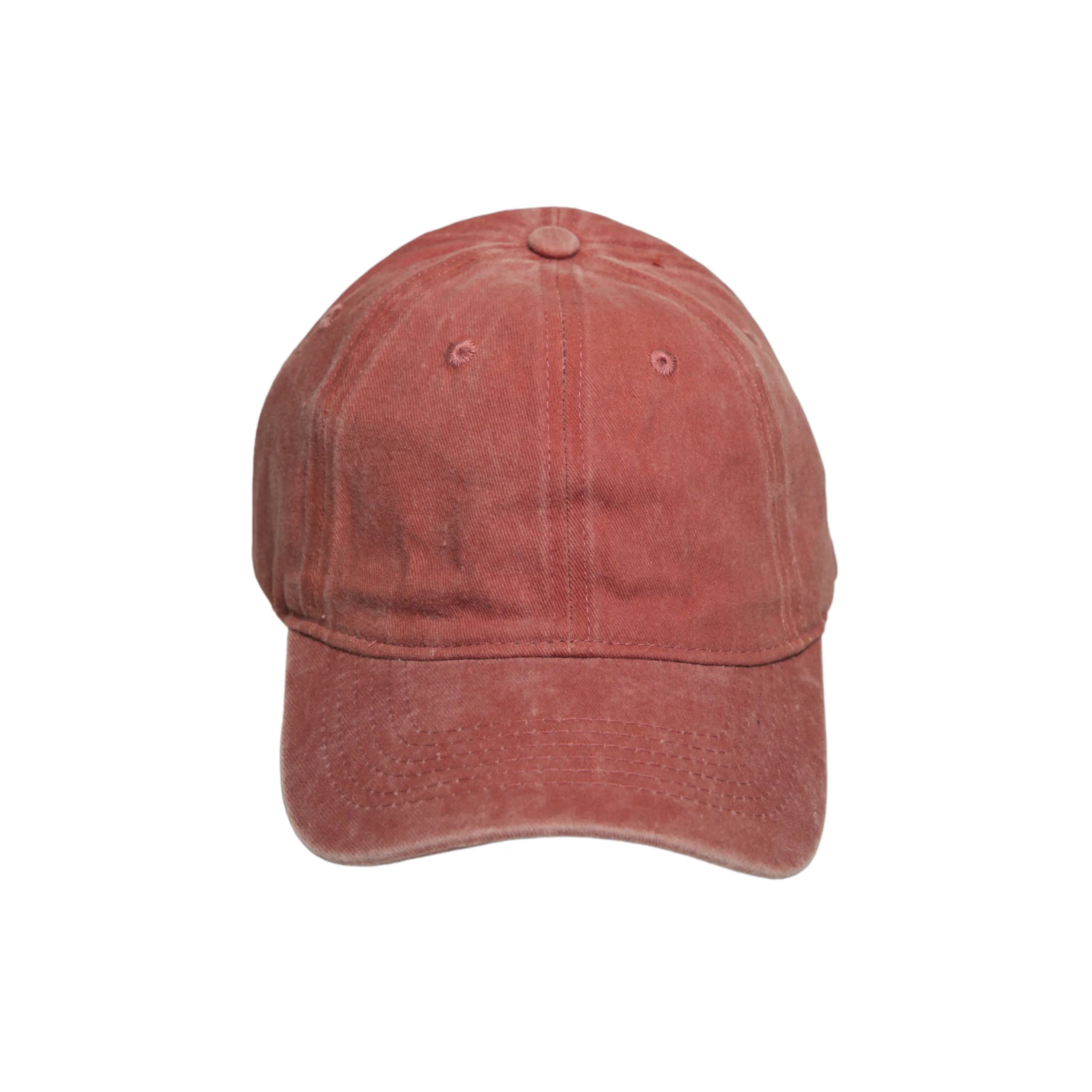 Chokore Blank Washed Baseball Cap (Orange)